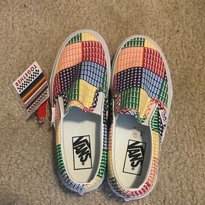 Vans pride slip on